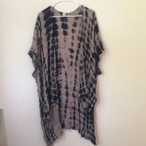 Tie dye kimono